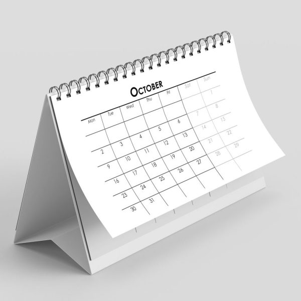 Write email clarity snow Calendar de birou A5 | Colorama